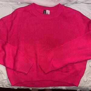 H&M Divided Pink Sweater – Worn Once, Excellent Condition